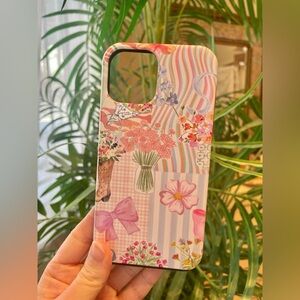Floral cowgirl bow Pattern Phone Case - iPhone 12